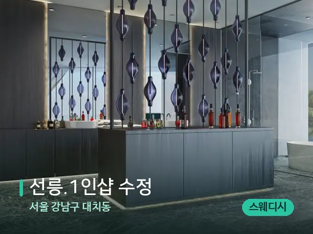 서울 강남구 대치동 선릉.1인샵 수정 — 데이 스파 인테리어