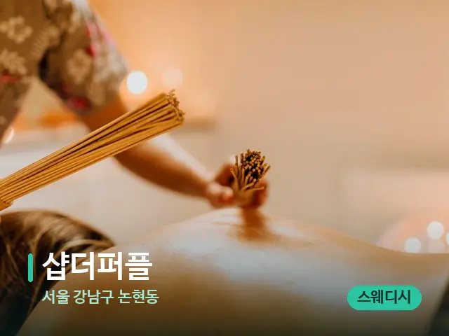 서울 강남구 논현동 샵더퍼플 — 스파 마사지 베드