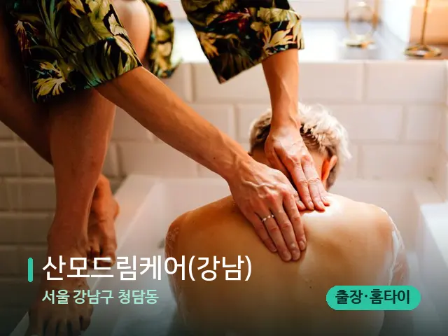 서울 강남구 청담동 산모드림케어(강남) — 스파 마사지 베드