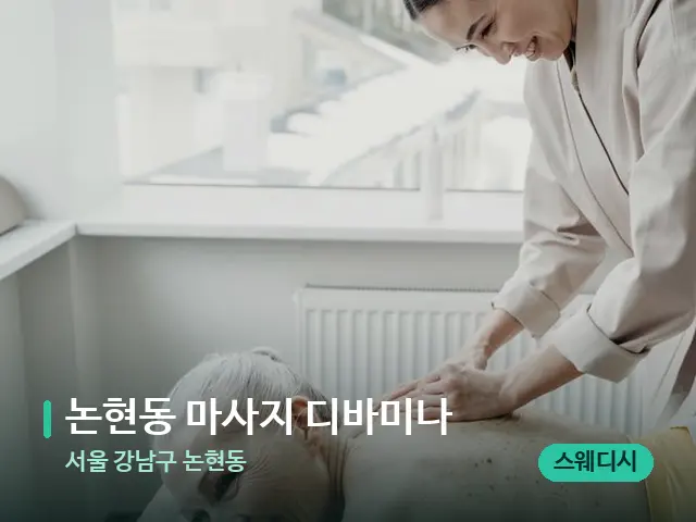 서울 강남구 논현동 논현동 마사지 디바미나 — 마사지 관리를 받는 장면